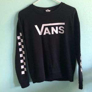 Black vans sweater